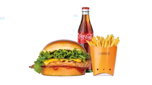 Grilled Chicken Burger Menü