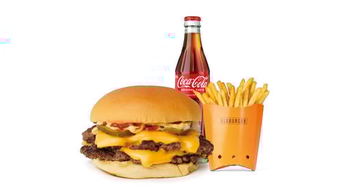 Double Smash Burger Menü 