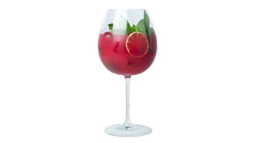 Erdbeer- Rhabarber Spritz