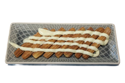 Churros Zimt Zucker mit Weiße Creme