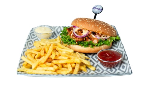 Pulled Chicken Burger 