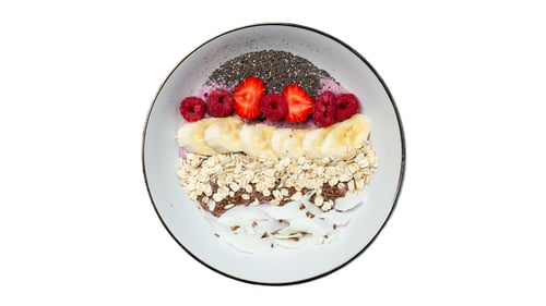 Iced Coco Berry Bowl (vegan)