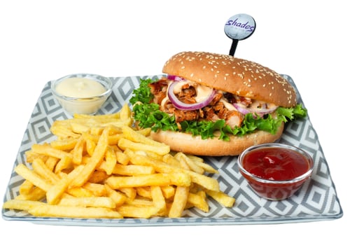 Pulled Chicken Burger 