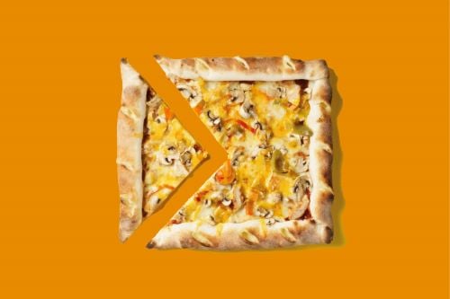 Pizza BBQ Chicken & Champignons