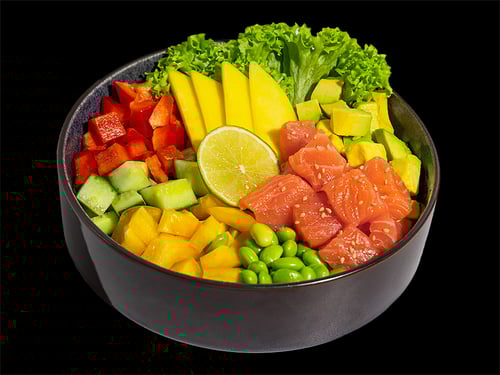 Honey Salmon Bowl 70