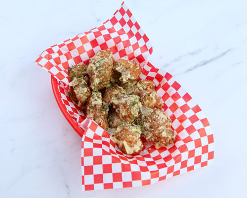 Garlic Parmesan Buttermilk Chicken Fingers Single