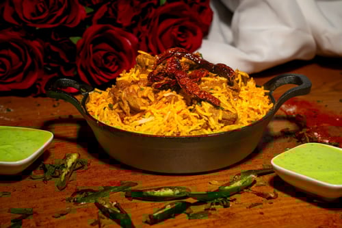 Lahori Beef Biryani