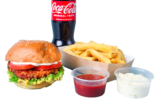 Chicken Burger Menu