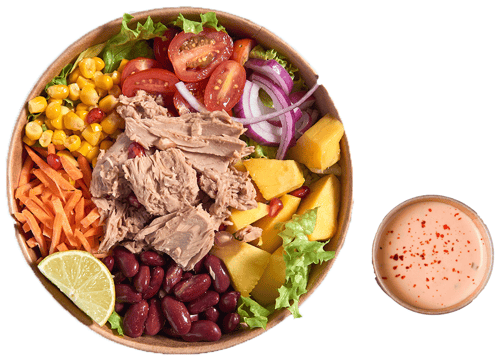 Tuna Mango Bowl