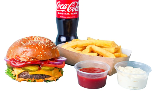 Cheese Burger Menü