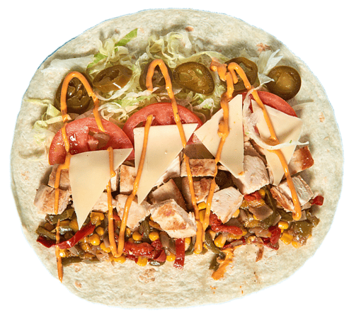Chicken-Fajita-Wrap