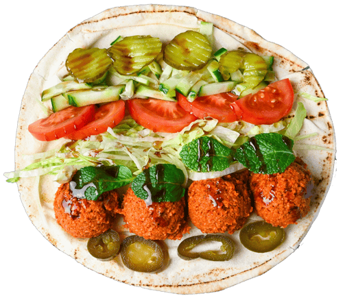 Bulgur Köfte Wrap