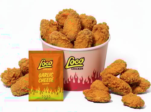 Wings + Garlic Cheese