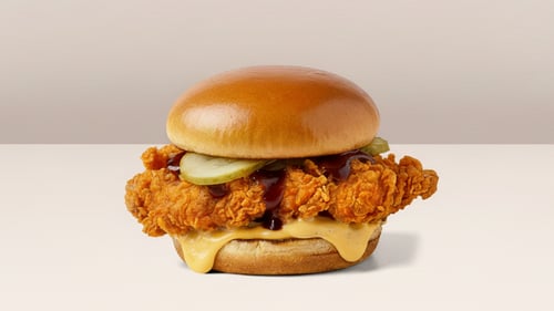 Teriyaki Cheese Burger