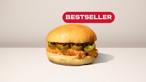 Spicy Korean Burger