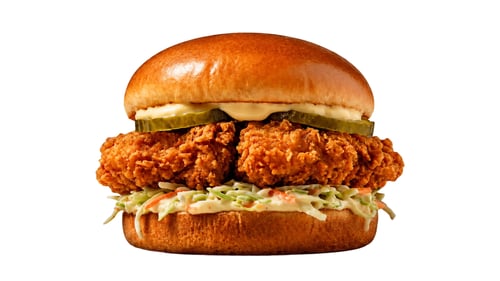 Coleslaw Burger