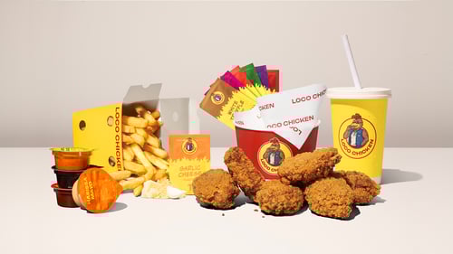 Loco Chicken Menu