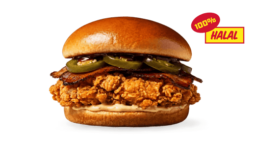 Hot Bacon Burger