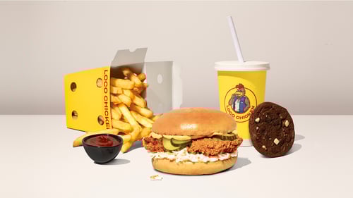 Loco Burger Deluxe Menu