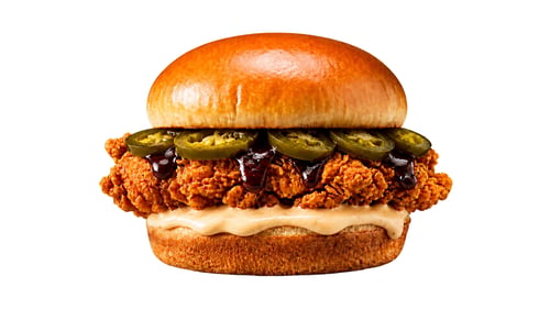 Spicy Korean Burger
