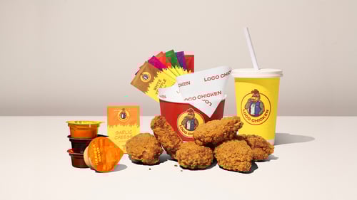 Loco Shake Bucket Menu