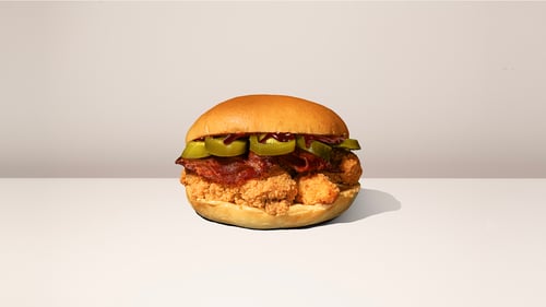 Hot Bacon Burger