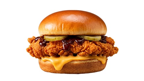 Teriyaki Cheese Burger