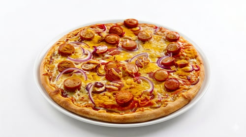Pizza Currywurst 20 er