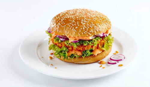 Crunchy Chicken Burger