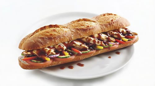 Chicken BBQ Baguette