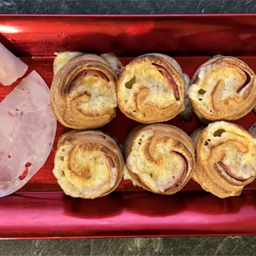 Pizzabrötchen Schinken