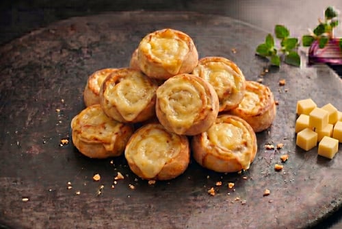 Pizzabrötchen Gouda