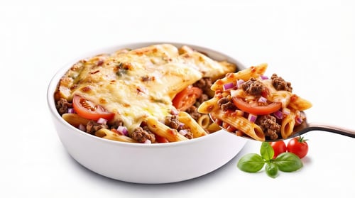 Hackfleisch-Gratin