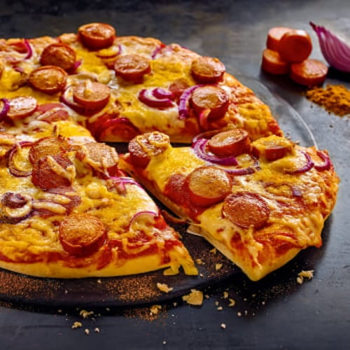 Pizza Currywurst 26 er