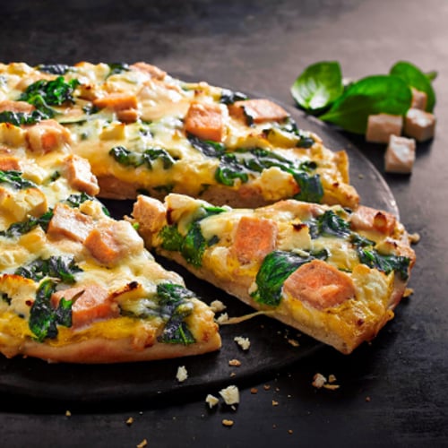Pizza Lachs Gourmet 26 er