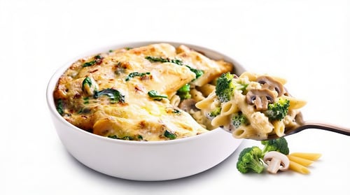 Broccoli-Hirtenkäse-Gratin