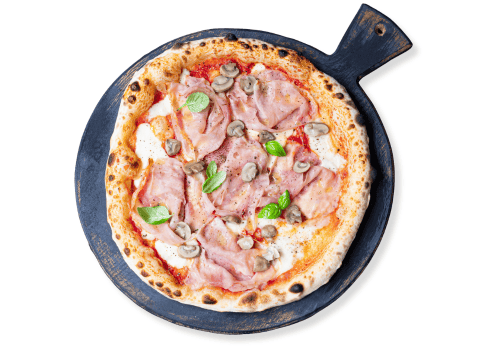 Prosciutto e funghi