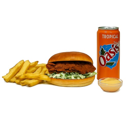 Chicken in a Bun Menu