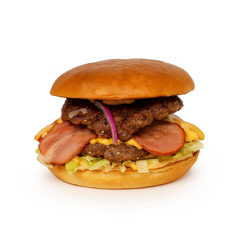 Bacon beast burger 