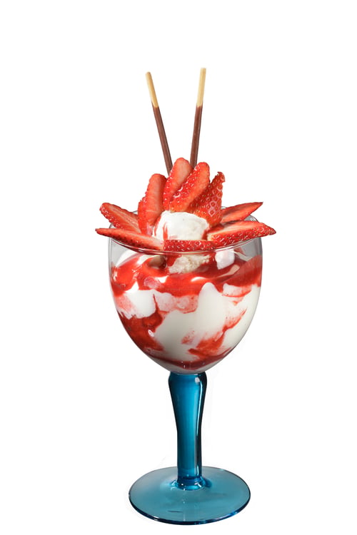 Joghurt Erdbeer