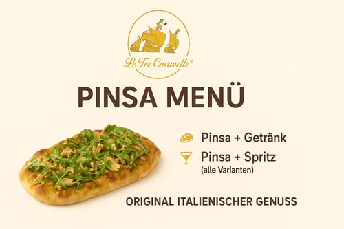 Pinsa-Menu
