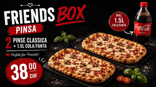 Combo  Friends Pinsa-2Stk