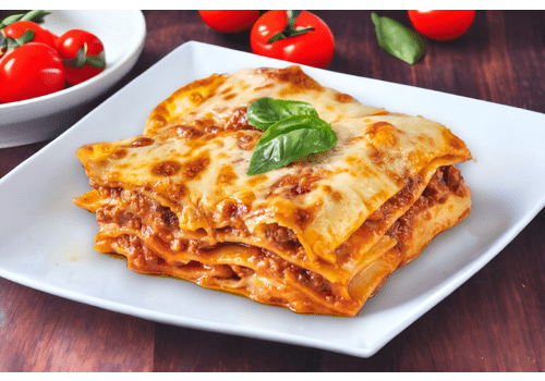 Hausgemachte Lasagna Fleisch/Carne