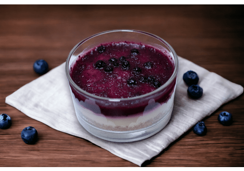 Cheesecake Blaubeeren