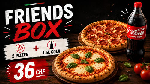 Combo Friends Pizza-2Stk