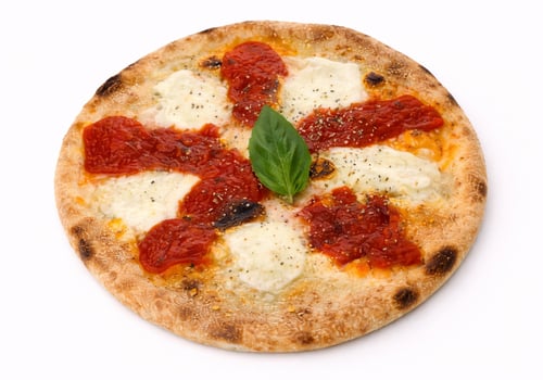 Pizza Margherita DOP klein ø 24cm