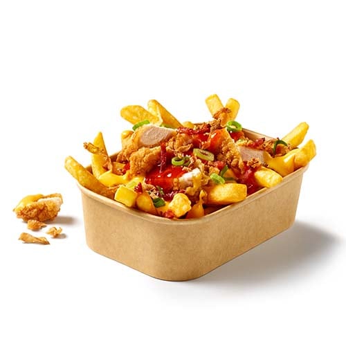 Loaded Fries Homestyle chicken