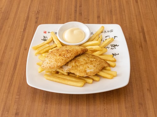 Kipschnitzel menu