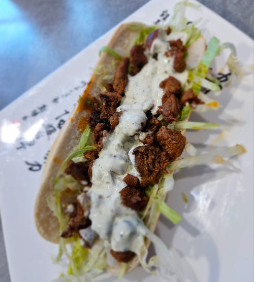 Pistolet shoarma (lamsvlees)