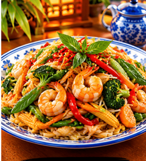 Thai-Curryreisnudeln